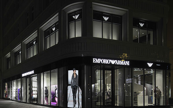 lyse pille skrig Emporio Armani - Architectural services, interior construction and store |  F&M Retail